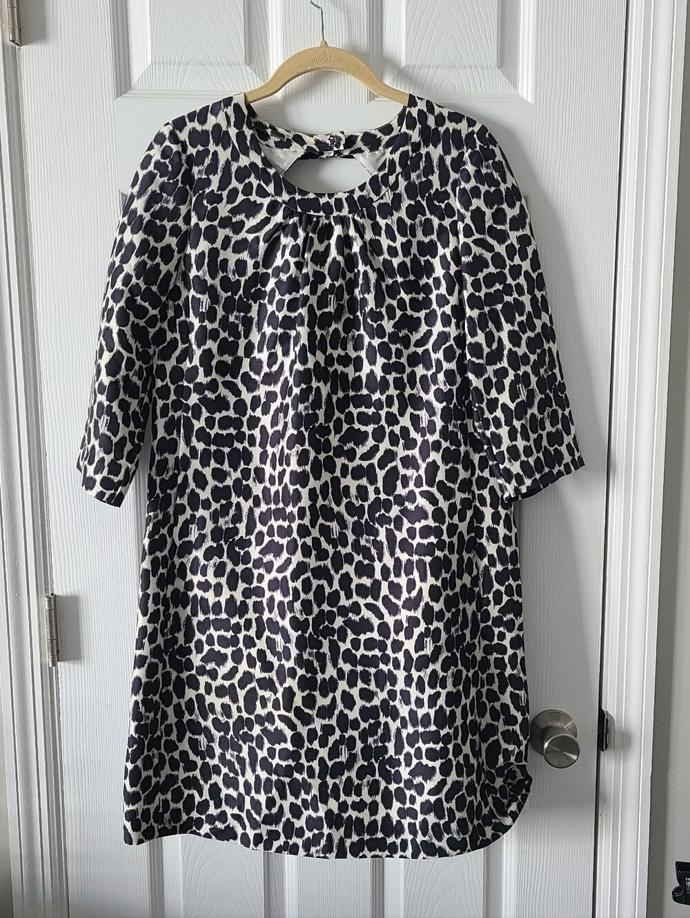 Kate Spade Silk Leopard Shift Dress - Picture 3 of 6